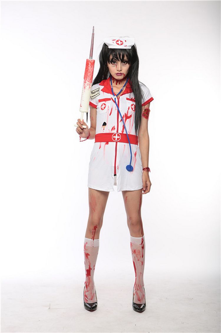 F1448 Nurse Norma Lee Crazy Costume